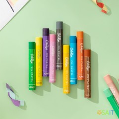 Масляная пастель Deli ColoRun EC20200 12цв. картон.кор./европод.