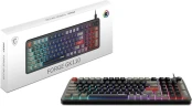 Клавиатура MSI GK110 черный/серый USB Multimedia for gamer LED (S11-04RU258-HH9) кабель 1.5м
