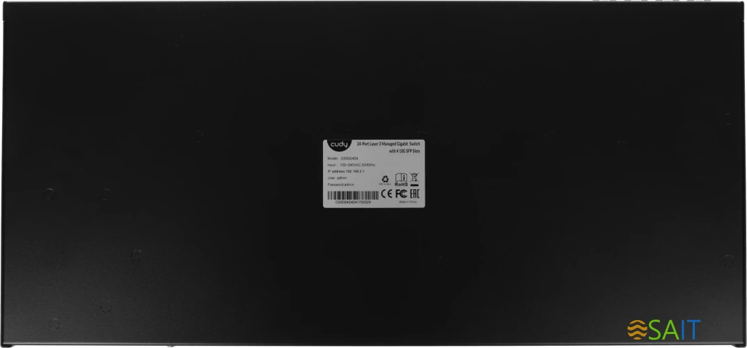 Коммутатор Cudy GS5024S4 (L3) 24x1Гбит/с 4SFP+ управляемый