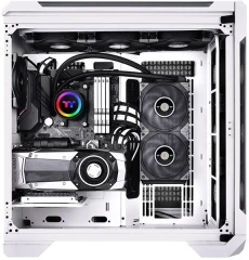 Система водяного охлаждения Thermaltake Toughliquid 240 ARGB Soc-AM5/AM4/1200/1700/1851 черный 4-pin 22.3dB Al+Cu Ret (CL-W319-PL12BL-A)
