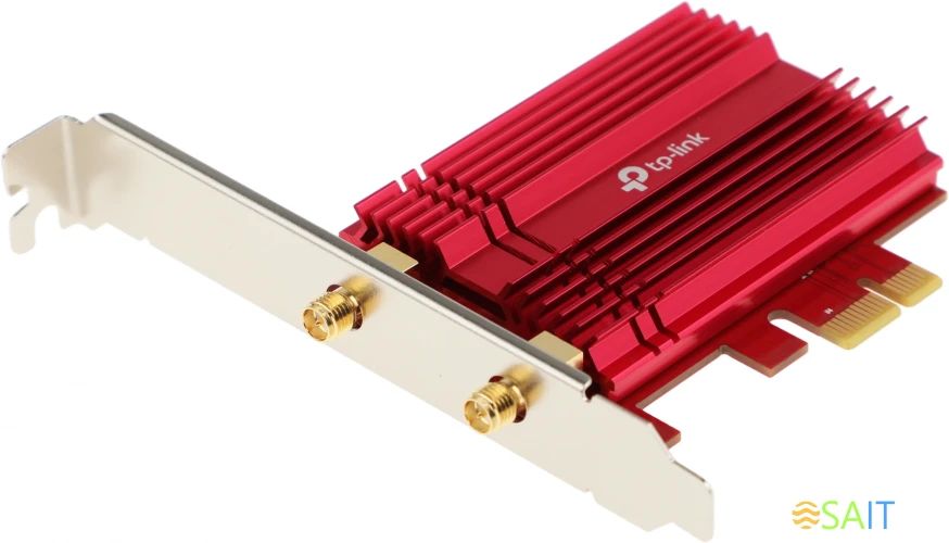 Сетевой адаптер Wi-Fi + Bluetooth TP-Link Archer TX3000E AX3000 PCI Express (ант.внеш.съем) 2ант.