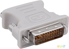 Адаптер Buro DVI-I(m) VGA (f)