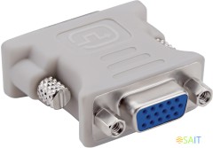 Адаптер Buro DVI-I(m) VGA (f)