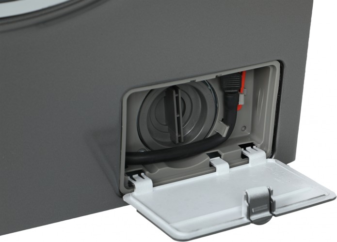 Стиральная машина Hyundai WFE8408 Dark Gray класс: A+++ загр.фронтальная макс.:8кг черный инвертер