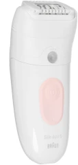 Эпилятор Braun SE5-050 скор.:2 насад.:4 от электр.сети от аккум. белый/розовый