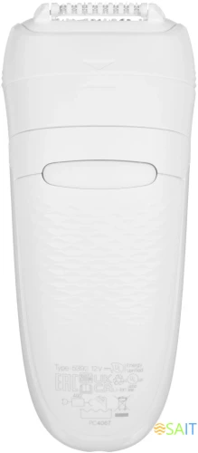 Эпилятор Braun SE5-050 скор.:2 насад.:4 от электр.сети от аккум. белый/розовый