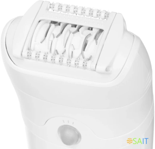 Эпилятор Braun SE5-050 скор.:2 насад.:4 от электр.сети от аккум. белый/розовый