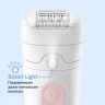 Эпилятор Braun SE5-050 скор.:2 насад.:4 от электр.сети от аккум. белый/розовый