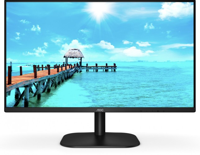 Монитор AOC 27" Value Line 27B2AM черный VA LED 16:9 HDMI M/M матовая 250cd 178гр/178гр 1920x1080 75Hz VGA FHD 3.6кг