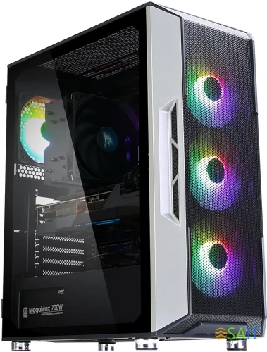 Корпус Zalman i3 NEO черный без БП ATX 4x120mm 5x140mm 2xUSB2.0 1xUSB3.0 audio bott PSU