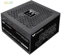 Блок питания Thermaltake ATX 850W Toughpower PF3 Gen.5 80+ platinum 24pin APFC 120mm fan 8xSATA Cab Manag RTL