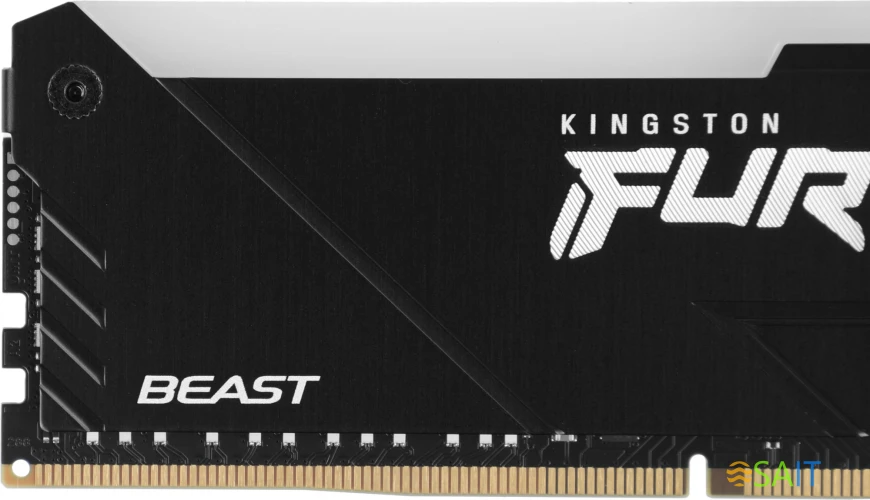 Память DDR4 16GB 3600MHz Kingston KF436C18BB2A/16 Fury Beast RGB RTL Gaming PC4-28800 CL18 DIMM 288-pin 1.35В single rank с радиатором Ret