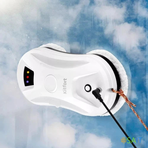 Мойщик окон Kitfort КТ-5181 пит.:от сети белый/черный