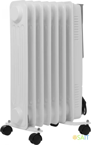Радиатор масляный Royal Clima Siena ROR-S7-1500M 1500Вт белый/серый