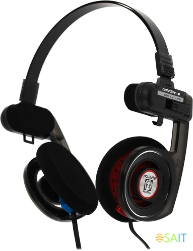 Наушники накладные Koss Porta Pro Utility 1.2м черный проводные оголовье (80001891)