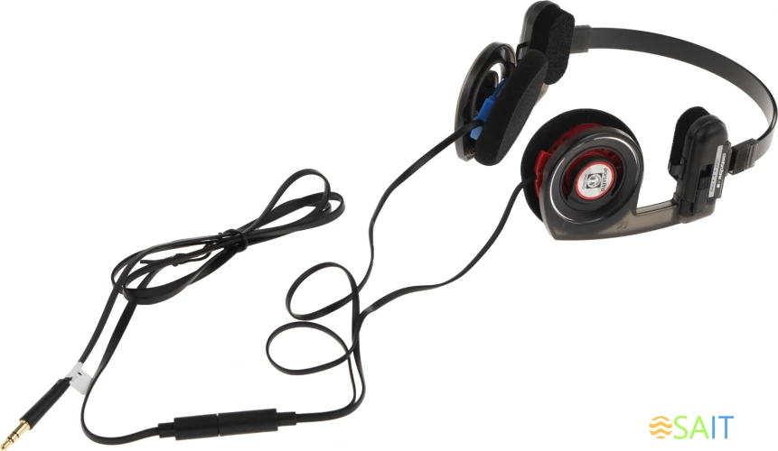 Наушники накладные Koss Porta Pro Utility 1.2м черный проводные оголовье (80001891)