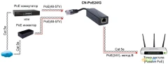 Конвертер Osnovo CN-PoE24/G