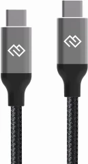Кабель Digma D-Type-C-USB3.2-1.5m D-TYPE-C-USB3.2-100W-4K-1.5M 1.5м черный