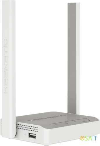 Роутер беспроводной Keenetic 4G (KN-1213) N300 10/100BASE-TX/4G ready белый