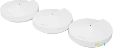 Бесшовный Mesh роутер TP-Link Deco M5 (DECO M5(3-PACK)) AC1300 10/100/1000BASE-TX белый (упак.:3шт)