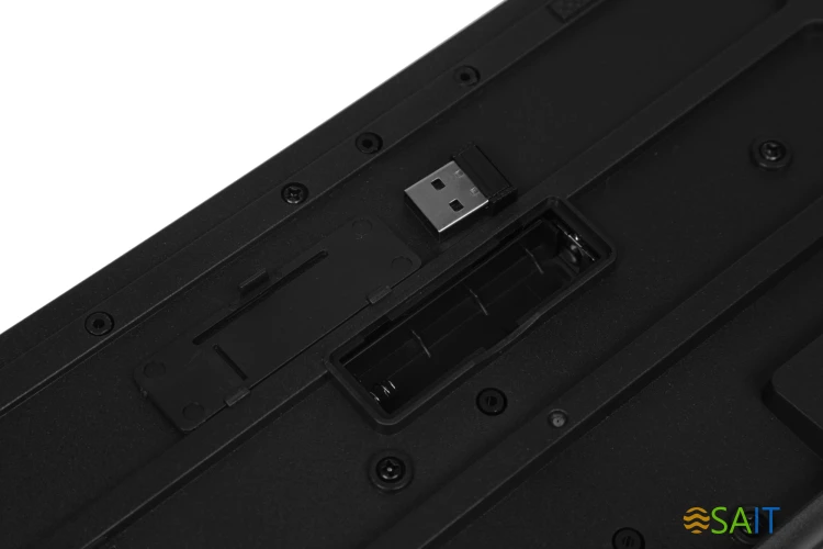 Клавиатура + мышь Defender #1 C-915 RU клав:черный мышь:черный USB беспроводная (45915)