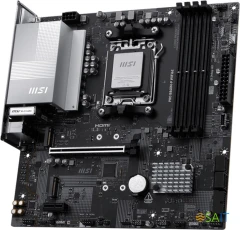 Материнская плата MSI PRO B840M-P WIFI6E SocketAM5 AMD B840 4xDDR5 ATX AC`97 8ch(7.1) 2.5Gg RAID+HDMI