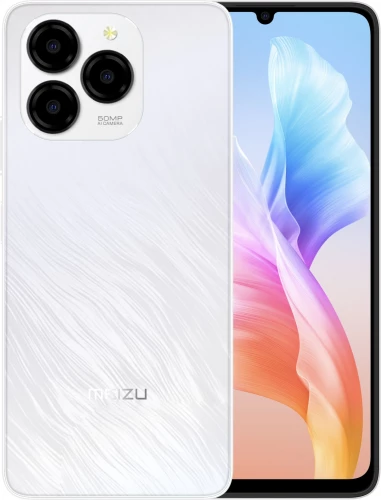 Смартфон Meizu M411H Note 21 256Gb 8Gb белый моноблок 3G 4G 2Sim 6.74" 720x1600 Android 14 50Mpix 802.11 a/b/g/n/ac GPS GSM900/1800 GSM1900 microSD