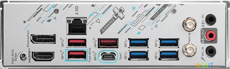 Материнская плата MSI B650M GAMING PLUS WIFI SocketAM5 AMD B650 4xDDR5 mATX AC`97 8ch(7.1) 2.5Gg RAID+VGA+HDMI+DP