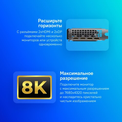 Видеокарта Gigabyte PCI-E 4.0 GV-IA380GAMING OC-6GD INTEL ARC A380 6Gb 96bit GDDR6 2450/15500 HDMIx2 DPx2 HDCP Ret