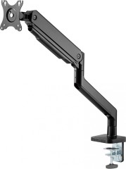 Кронштейн для мониторов Ultramounts UM730 черный 17"-45" макс.16кг крепление к столешнице поворот и наклон