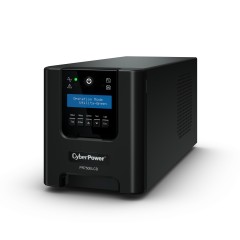 ИБП CyberPower PR750ELCD, Line-Interactive, 750VA/675W, 6 IEC-320 С13 розеток, USB&amp;Serial, SNMPslot, LCD дисплей, Black, 0.48х0.27х0.28м., 13.5кг. CyberPower PR750ELCD 750VA