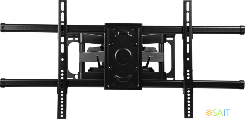 Кронштейн для телевизора Ultramounts UM913 черный 37"-90" макс.75кг настенный поворотно-выдвижной и наклонный