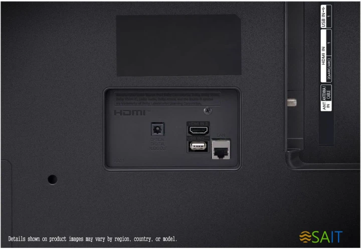 Телевизор LED LG 55" 55UT81006LA.ARUG черный 4K Ultra HD 60Hz DVB-T DVB-T2 DVB-C DVB-S2 USB WiFi Smart TV