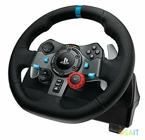 Руль Logitech G29 14кноп. (с педалями) черный