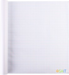 Пленка Deli EH832 Uspire для книги с липк.сл. ПП гладкая прозр. 500х5000