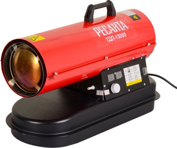 Тепловая пушка дизельная Ресанта ТДП-15000 15000Вт красный