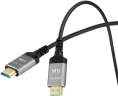 Кабель аудио-видео Digma HDMI 2.1 AOC HDMI (m)/HDMI (m) 10м. позолоч.конт. черный (HDMI-AOC2.1-10)