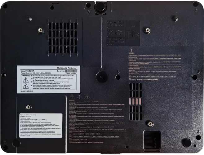 Проектор Cactus CS-S2.WT 3LCD 4000Lm ANSI (1024x768) 15000:1 ресурс лампы:10000часов 1xUSB typeA 2xHDMI 3.26кг