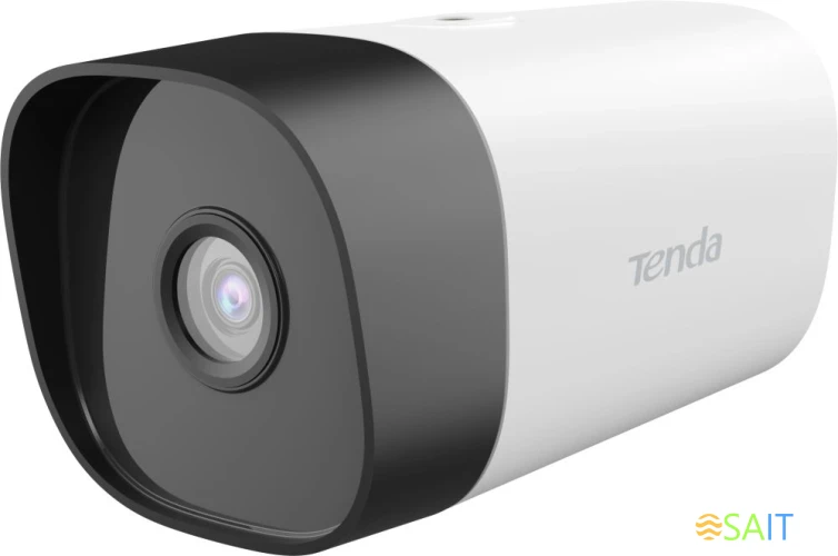 Камера видеонаблюдения IP Tenda IT7-PRS 4-4мм ч/б корп.:белый