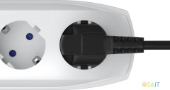 Сетевой фильтр Pilot PRO USB 5м (6 розеток) серый (коробка)