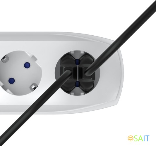 Сетевой фильтр Pilot PRO USB 5м (6 розеток) серый (коробка)