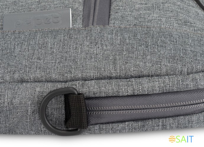 Сумка для ноутбука 15.6" PC Pet PCP15B2GY серый/черный полиэстер