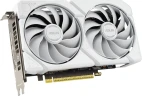 Видеокарта Asus PCI-E 5.0 DUAL-RX9060XT-16G-WHITE AMD Radeon RX 9060XT 16Gb 128bit GDDR6 2620/20000 HDMIx1 DPx2 HDCP Ret