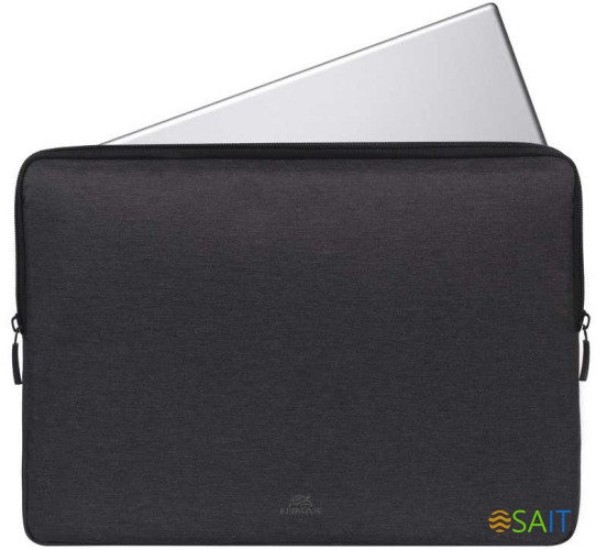 Чехол для ноутбука 14" Riva 7704 черный полиэстер