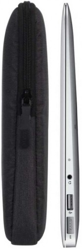 Чехол для ноутбука 14" Riva 7704 черный полиэстер