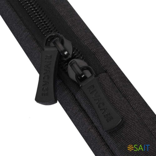 Чехол для ноутбука 14" Riva 7704 черный полиэстер