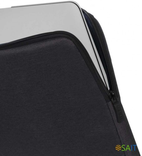 Чехол для ноутбука 14" Riva 7704 черный полиэстер