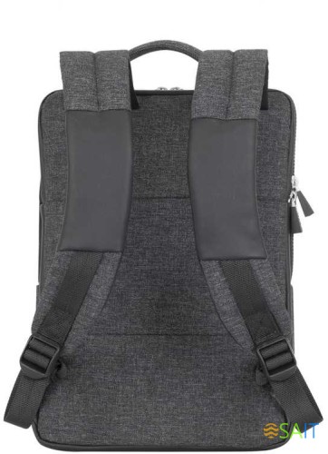 Рюкзак для ноутбука 13.3" Riva 8825 черный полиуретан/полиэстер