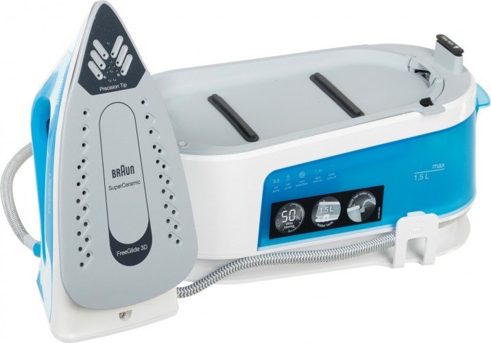 Парогенератор Braun IS1012BL 2200Вт белый/голубой