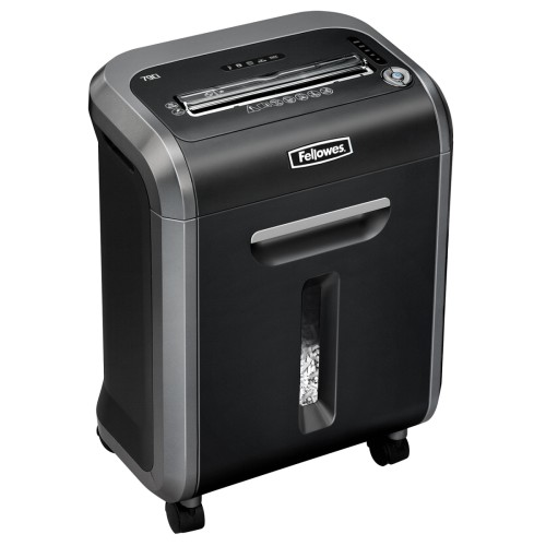 Шредер Fellowes® Powershred® 79Ci, DIN P-4, 4х38 мм, 16 лст., 23 лтр., 100% Jam Proof™, SafeSense™ Fellowes FS-46790